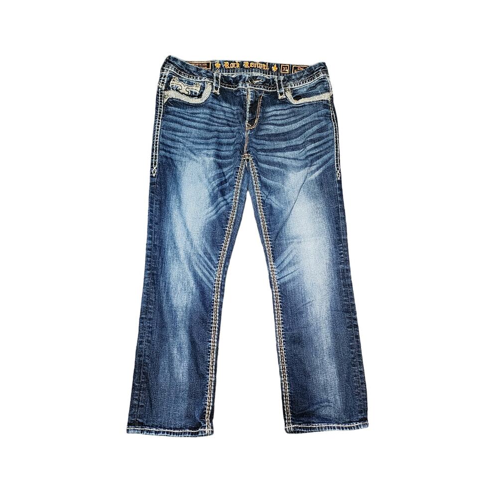 Rock Revival Ciel Easy Capri Jeans Size 31